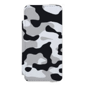 Coque Portefeuille Incipio Pour iPhone High contrast urban camouflage (Folio Devant)