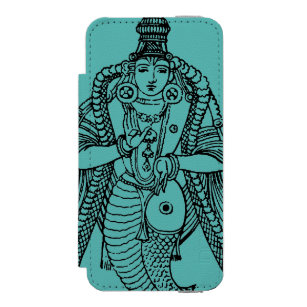 Coque-portefeuille iPhone 5 Incipio Watson™ Hindouisme : Vishnu