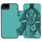 Coque Portefeuille Incipio Pour iPhone Hindouisme : Vishnu (Folio Ouvert)