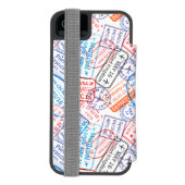 Coque Portefeuille Incipio Pour iPhone Icône Voyage (Folio Dos)