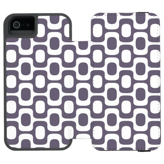 Coque Portefeuille Incipio Pour iPhone Ipanema Sidewalk Pattern, Beach Pattern, Brazil (Folio Ouvert)
