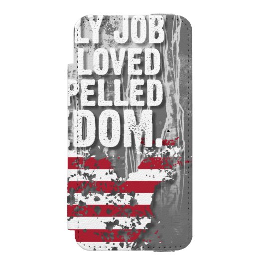 Coque Portefeuille Incipio Pour iPhone iPhone 6 Wallet Case – Freedom Job (Folio Devant)