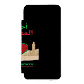 Coque Portefeuille Incipio Pour iPhone J'aime le Maroc (Folio Devant)