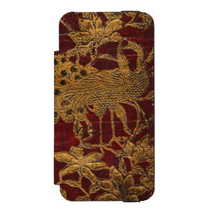 Coque-portefeuille iPhone 5 Incipio Watson™ La caisse de portefeuille d'iPhone du journal