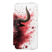 COQUE PORTEFEUILLE INCIPIO POUR iPhone LE BULL (Folio Devant)