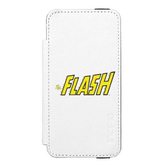 Coque Portefeuille Incipio Pour iPhone Le logo Flash Jaune (Folio Devant)