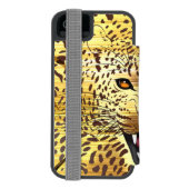 Coque Portefeuille Incipio Pour iPhone Léopard Territoire 1 (Folio Dos)