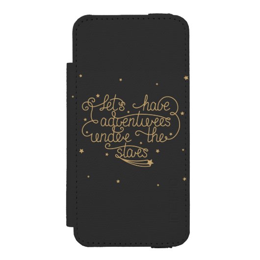 Coque Portefeuille Incipio Pour iPhone Lets ont des aventures (Folio Devant)