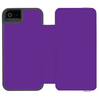 Coque-portefeuille iPhone 5 Incipio Watson™ l'image affiche une teinte solide, profonde et viv