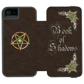 Coque Portefeuille Incipio Pour iPhone Livre foncé des ombres (Folio Ouvert)