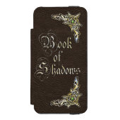 Coque Portefeuille Incipio Pour iPhone Livre foncé des ombres (Folio Devant)