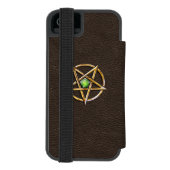 Coque Portefeuille Incipio Pour iPhone Livre foncé des ombres (Folio Dos)