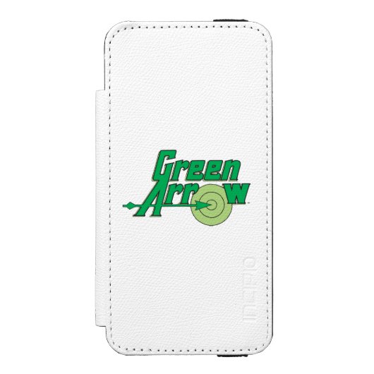 Coque Portefeuille Incipio Pour iPhone Logo Flèche verte (Folio Devant)