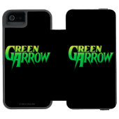 Coque Portefeuille Incipio Pour iPhone Logo Flèche verte 3 (Folio Ouvert)