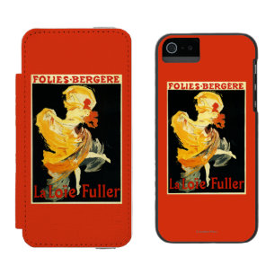 Coque-portefeuille iPhone 5 Incipio Watson™ Loie plus plein au théâtre de Folies-Bergere