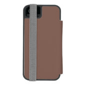 Coque Portefeuille Incipio Pour iPhone Loup gris StandingUtah (Folio Dos)