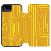 Coque Portefeuille Incipio Pour iPhone Matériel informatique abstrait (Folio Ouvert)