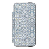 Coque Portefeuille Incipio Pour iPhone Mediterranean Tiles, Moroccan, Majolica, Azulejo (Folio Devant)