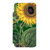 Coque Portefeuille Incipio Pour iPhone Miller : Tournesol (Folio Devant)