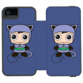 Coque Portefeuille Incipio Pour iPhone Mini Femme de chat (Folio Ouvert)