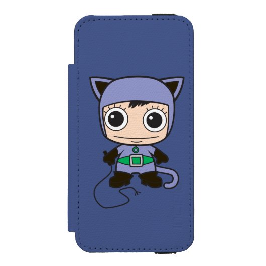 Coque Portefeuille Incipio Pour iPhone Mini Femme de chat (Folio Devant)