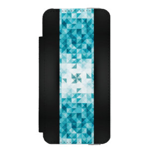 Coque-portefeuille iPhone 5 Incipio Watson™ Modèle géométrique abstrait d'arrière - plan d