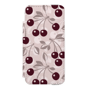 Coque-portefeuille iPhone 5 Incipio Watson™ Modelez avec les cerises 2