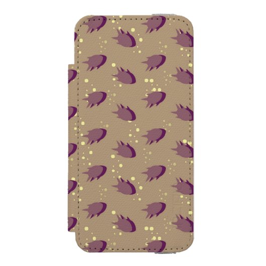 Coque Portefeuille Incipio Pour iPhone modelez avec les poissons 2 (Folio Devant)