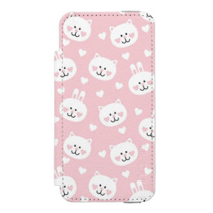 Coque-portefeuille iPhone 5 Incipio Watson™ Motif 2 d'amour