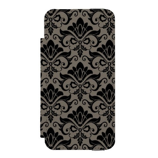 Coque Portefeuille Incipio Pour iPhone Motif 2 de damassé (Folio Devant)
