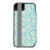 Coque Portefeuille Incipio Pour iPhone Motif 3 de damassé (Folio Dos)