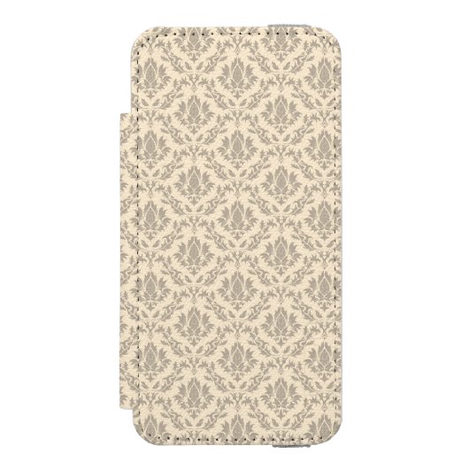 Coque Portefeuille Incipio Pour iPhone Motif 3 de damassé (Folio Devant)