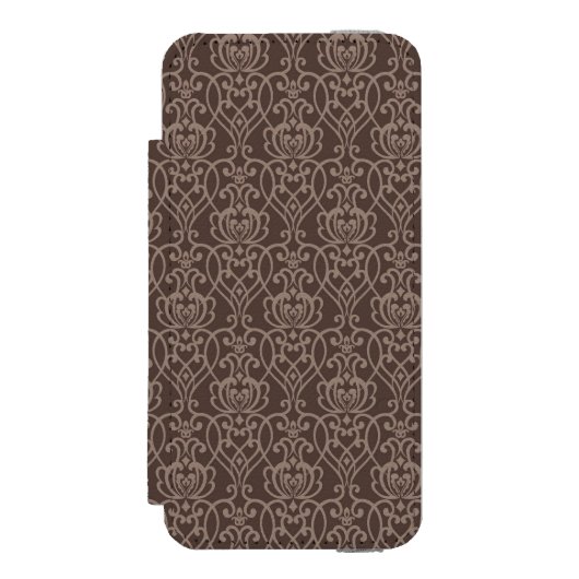 Coque Portefeuille Incipio Pour iPhone Motif 6 de damassé (Folio Devant)