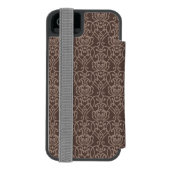 Coque Portefeuille Incipio Pour iPhone Motif 6 de damassé (Folio Dos)