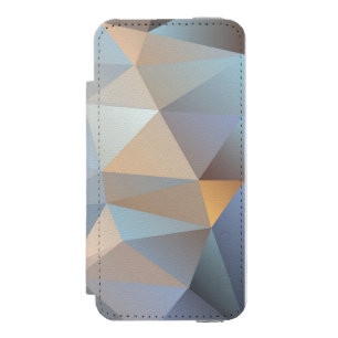 Coque-portefeuille iPhone 5 Incipio Watson™ Motif abstrait frais de triangle