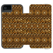 Coque Portefeuille Incipio Pour iPhone Motif africain de peau de guépard (Folio Ouvert)