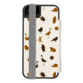 Coque Portefeuille Incipio Pour iPhone Motif animal 2 (Folio Dos)