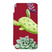Coque Portefeuille Incipio Pour iPhone Motif Cactus 4 (Folio Devant)