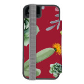 Coque Portefeuille Incipio Pour iPhone Motif Cactus 4 (Folio Dos)