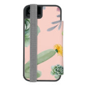 Coque Portefeuille Incipio Pour iPhone Motif Cactus 8 (Folio Dos)