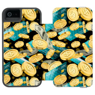 Coque-portefeuille iPhone 5 Incipio Watson™ Motif d'argent 2