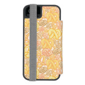 Coque Portefeuille Incipio Pour iPhone Motif de bretzel (Folio Dos)