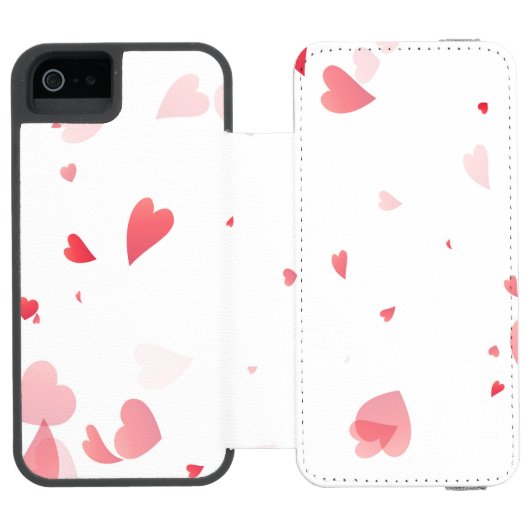 Coque Portefeuille Incipio Pour iPhone Motif de coeur 33 (Folio Ouvert)