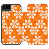 Coque Portefeuille Incipio Pour iPhone Motif de fleurs (Folio Ouvert)
