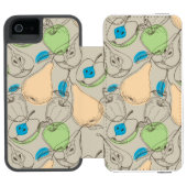 Coque Portefeuille Incipio Pour iPhone Motif de fruits (Folio Ouvert)