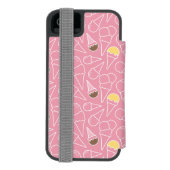 Coque Portefeuille Incipio Pour iPhone Motif de glace d'été (Folio Dos)