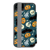 Coque Portefeuille Incipio Pour iPhone Motif de Halloween (Folio Dos)