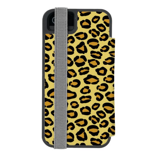 Coque Portefeuille Incipio Pour iPhone Motif de léopard (Folio Dos)