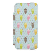 Coque Portefeuille Incipio Pour iPhone Motif de milkshake (Folio Devant)