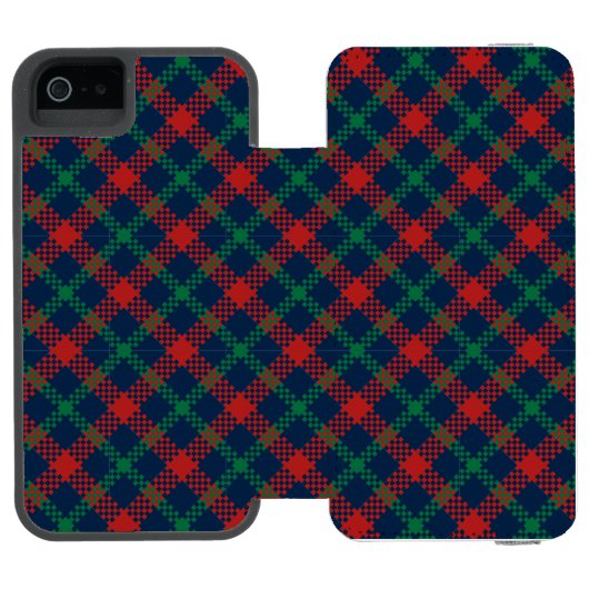 Coque Portefeuille Incipio Pour iPhone Motif de Noël 104 (Folio Ouvert)